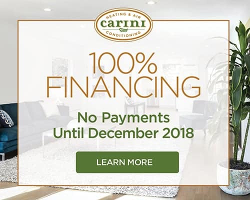 New 100% Financing with No Upfront Payments,  No Payments Until December 2018!
