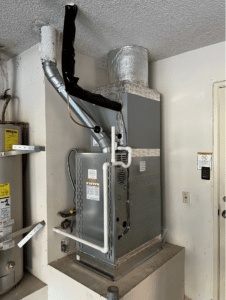 Replacement Unit - Home HVAC gas furnace replacement in San Diego County